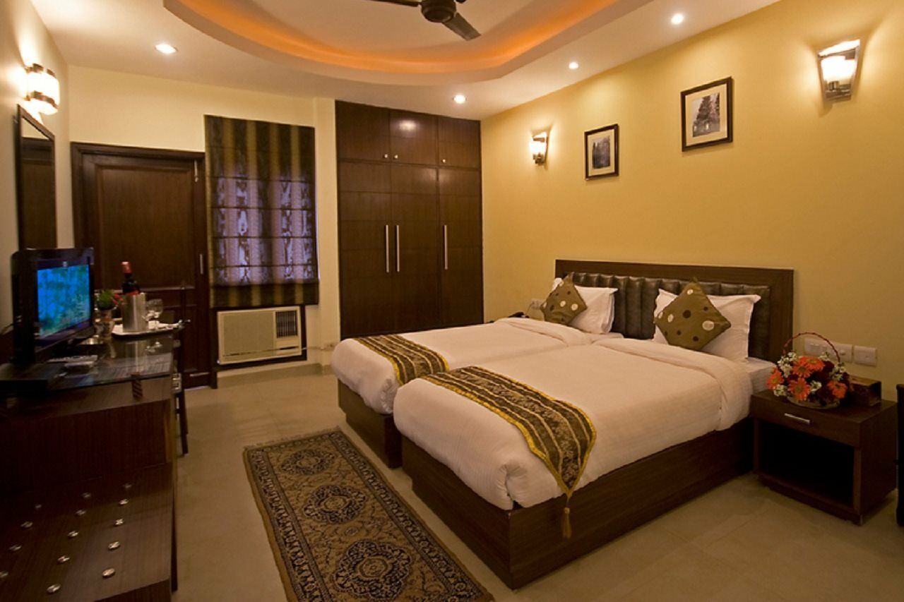 Red Maple Bed & Breakfast New Delhi Exteriör bild
